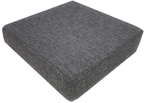 Schwar Textilien ® | Orthopädische Sitzerhöhung | Grobgewebt | 40x40x10 cm | Anthrazit