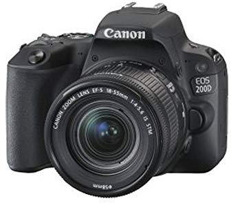 Canon EOS 200D + EF-S 18-55mm f/4-5.6 is STM Cámara réflex digital