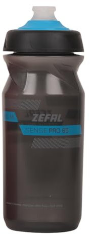 ZEFAL Sense Pro - Borraccia Nera per bicicletta e sport 650 ML - Borraccia Bici Premium e impermeabile