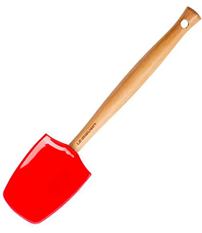 Le Creuset Großer Kochlöffel Craft aus Silikon, Kirschrot, 42104280600000