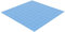 ADWITS 100 pezzi 10x10x1mm cuscinetti in silicone termicamente conduttivi, pad di raffreddamento morbido per GPU LED PSU TV modulo DDR chipset IC -Blu