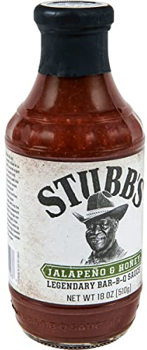 Stubb's Jalapeño & Honey Sauce barbecue, 532 ml