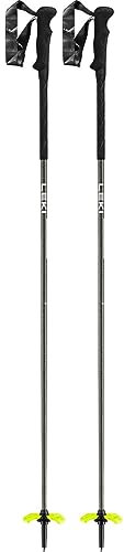 Leki Guide Lite One Carbon Skistöcke, Aramid Carbon Yellow-White, 115CM