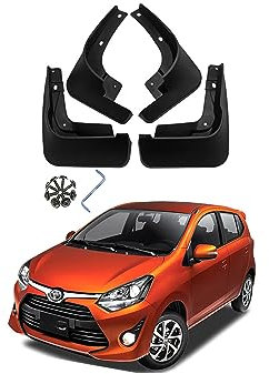 SaVgu Parafango, for WIGO 2018-2022 Paraspruzzi Anteriori e Posteriori Personalizzati modellati Paraspruzzi Paraspruzzi Kit 4 Pezzi Accessori Auto