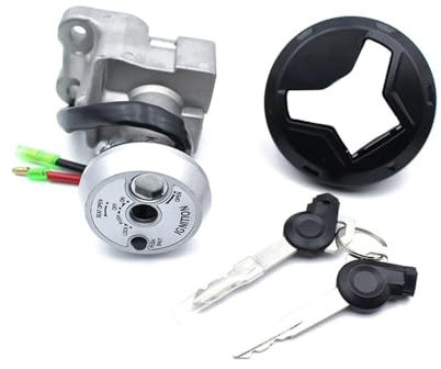 TBUOIUE Tankverschluss Motorrad Zündung Kraftstoff Benzin Tank Tankdeckel Teile Für Y&AMAHA NMAX 155 2015-2019 Gas Abdeckung