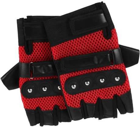 iplusmile 1paar -Handschuhe Für Herren Und Damen Atmungsaktive Halbfinger-Handschuhe Für Optimalen Grip Für Radfahren Mountainbiken Und Outdoor-aktivitäten rutschfest Flexibel Und