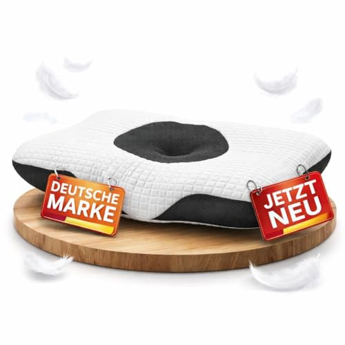 Orthopädisches Kissen, Memory Foam Kissen, Seitenschläferkissen, Nackenkissen Kopfkissen, ergonomisches Kopfkissen, Antischnarchkissen, Kissen Nackenschmerzen, Nackenstützkissen, Nacken Therapiekissen