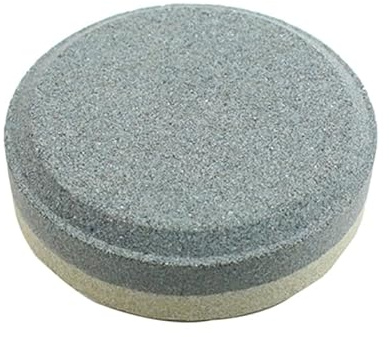 Hemobllo Pierre À Aiguiser Double Face 2.95 Pouces Outil De Meulage De Cuisine En Alumine Avec Ou Sans Eau Pour Couteaux Ciseaux Camping Maison Compact Léger