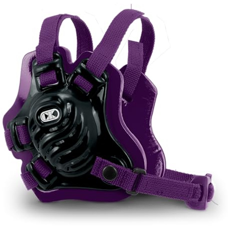 Cliff Keen Tornado Wrestling Headgear (Black/Purple/Purple)