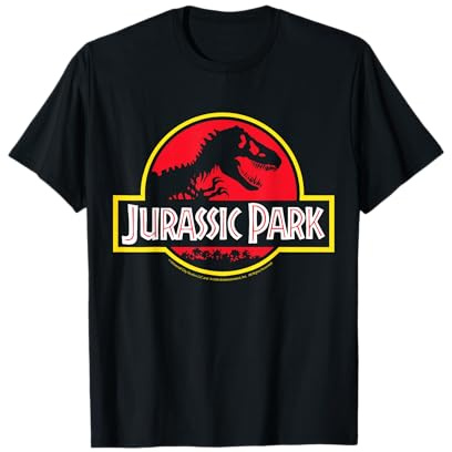 Logo T-Rex Adventure Jurassic Park 2025 T-Shirt