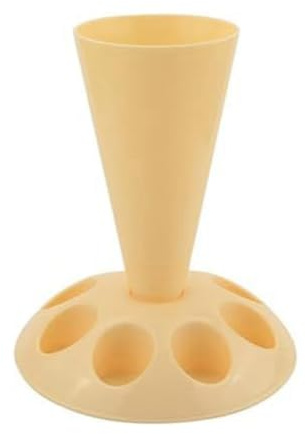 Asyduey Support de Poche à Douille Outil de Décoration de Gâteau avec Douilles à 8 Fentes, Support de Poche à Douille en Plastique pour Kit de Décoration de Gâteau E