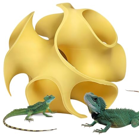 La Casita Escondite Para Geckos Refugio de Terrario Impreso en 3D para | Cueva Refugio Para Geckos Para Hombres Mujeres Adultos Jóvenes Papá Esposo Y Toda La Familia