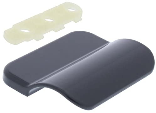 ToniTec Ziehgriff für Balkontür und Terrassentür, robuster Balkontürgriff aus Aluminium, einfache Montage ergonomisch und langlebig in der Farbe Anthrazitgrau