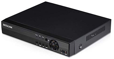 Seculink 8-Channel 5MP Lite 5-in-1 DVR for AHD/Analog/TVI/CVI/IP CCTV Camera Digital Video Recorder H.265+ Super HD Motion Detection Cloud P2P Remote Access
