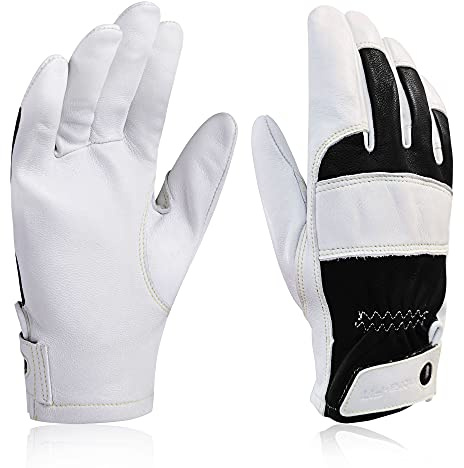 Intra-FIT Electric TIG Welding Gloves with Short Cuff, Premium Grain Goat Skin, Key Stone Thumb with Kevlar Stitching, 1Pair