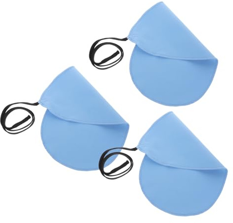 Paño de Limpieza para Flauta Azul, Pack de 3 Piezas Reutilizable | Microfibra Ligera, Uso Portátil y Guardado, Accesorio de Mantenimiento para Saxofón