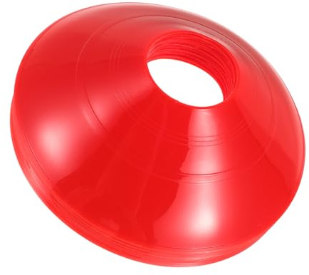 OHPHCALL 25stücke Teiliges Fußball Trainingshütchen Aus Robustem Pe Flexible Markierungskegel Für Agilitätsübungen Und Trainingsdrills Vielseitig Einsetzbar Indoor Outdoor Für Jugend Profit