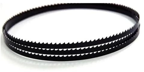 Nintens 1Pcs Bandsaw Blades 1511mm Wood Band Saw Blade 59-1/2 1/4 0.014 6 TPI For 9 Bandsaw Ryobi Skil Dewalt Delta Black Decker(10 TPI)
