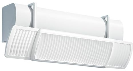 ZKBDBWTR Ajustable Deflector de Viento de Aire Acondicionado, Deflector de Aire Acondicionado de Pared, Sin Instalación