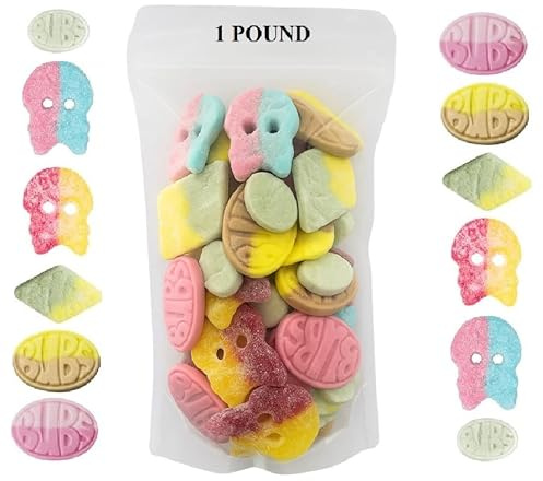 Bubs Swedish Candy Mix (1 LB) – Fruity, Fizzy, Sour, Dizzy & Sweet