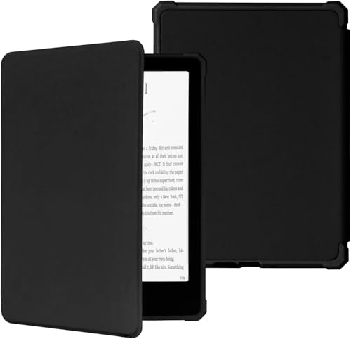 TQQ Custodia per 7 Kindle Paperwhite e Kindle Colorsoft Signature Edition (Solo Modelli 2024), Funzione di Riposo Automatico, Leggera e Impermeabile