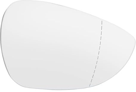 Außenspiegel Glas Für Ford Fiesta 2008 2009-2017 B-Max 2012- Rückspiegel Seitenflügel Spiegelglas Ohne Heizplatte Aufkleben Klebeweitwinkel Türspiegelglas Außenspiegel