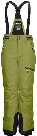 Killtec Jungen Skihose/Funktionshose mit abzippbarem Latz, Kantenschutz und Schneefang Ksw 195 Bys Ski Pnts