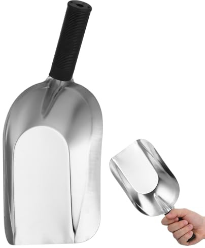 VINTORKY Cazzuola da Giardino Manuale in Acciaio Inox Compatta e Resistente per Scavare Fertilizzanti e Piantare Piante
