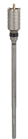 Bosch 1x PRO SDS max-5 Bohrkrone, einteilig, 55 x 80 x 420 mm | für Beton, Betonblockstein, Ø 55 mm, Professional Zubehör Bohrhammer
