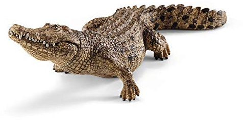 SCHLEICH 14736 Crocodile Wild Life Toy Figurine for children aged 3-8 Years