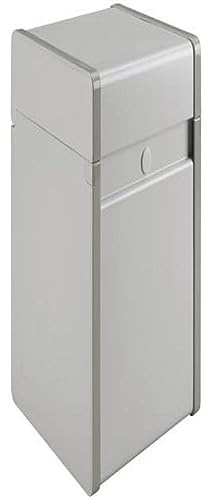 REXEL Karteikasten, DIN A5 hoch, grau lackiert 3147330006184,vertikal
