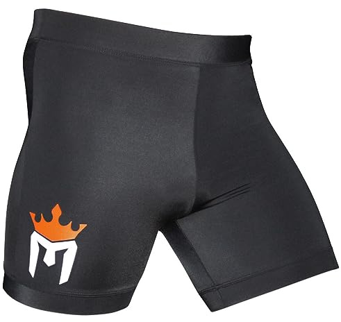 Meister MMA herr krona Vale Tudo Fight shorts 40-41 svart