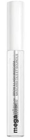 Wet n Wild, Mega Clear Mascara, durchsichtige feuchtigkeitsspendende Wimperntusche für einen natürlichen Effekt, spezielle Formel angereichert mit Sojaprotein und Vitamin-E, Transparent