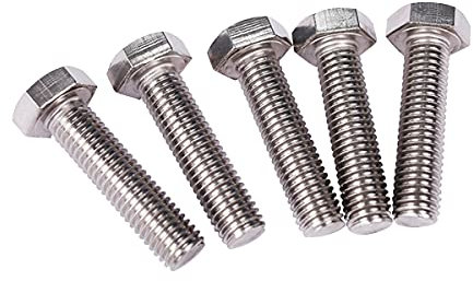 304 Edelstahl Sechskantschraube, M14 x 30 mm DIN933 Sechskantschraube für Heimwerker, Reparaturteil, Hardware, Sechskantkopf-Gewindeschrauben, 10 Stück