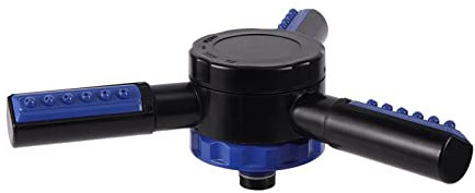 Raccordo connettore rotante automatico a 360° irrigatore per prato inglese ugello per irrigazione giardino, serra, frutteto, campo da calcio, prato irrigazione (colore: 3 bracci ugelli)