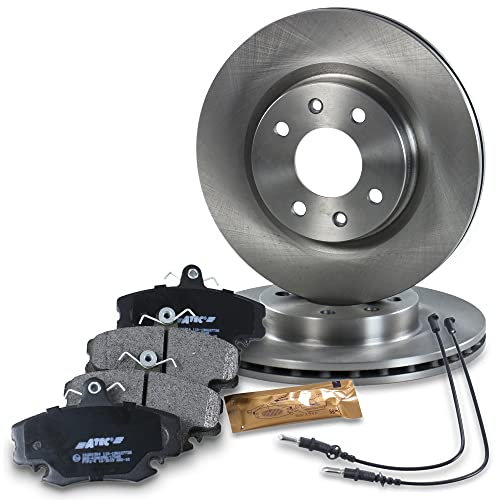 ATEC Germania Set di freni asse anteriore incl. dischi freno Ø 259 mm ventilati + pastiglie freno anteriori