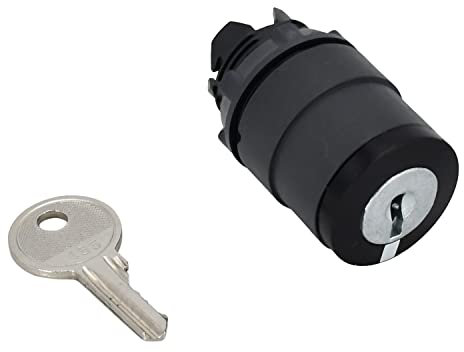 Molloparts 66811 Interruttore a chiave a 3 posizioni 66811GT-R 66811GT Compatibile con Genie GR-08 GR-12 GR-15 GS-2046 GS-2646 GS-2668 GS-3246 GS-3268 GS-3384 GS-3390 GS-40 390 g. S-5390