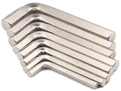 Llave Allen Hexagonal de Alta Resistencia de 24/22/19/17/16mm, Llave Hexagonal métrica de Cabeza Plana Tipo L, Herramienta de Llave de Equipo Grande (Size : 16mm)