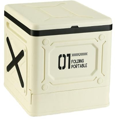 Camping Toilet with Lid | Adults Camping Folding Porta Potty - Heavy Duty Foldable Camping Toilet with Lid for Car, Boat, Tent, Trips