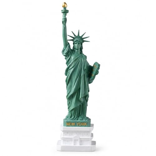 Hominas Freiheitsstatue Retro Harz Statue of Liberty Modell 26 cm American New York Figur Skulptur Deko für Souvenirs Heimdekoration Kunsthandwerk