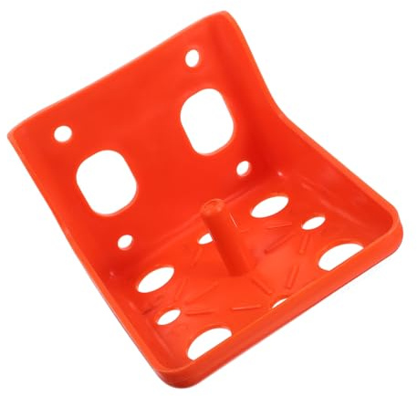 HOMOBABE Robuster Salzblockhalter aus Pe für Nutztiere mit Verstärkter Bauweise und Einfachem Transport als Salzlecksteinhalter für Rinder Schafe und Ziegen im Stall