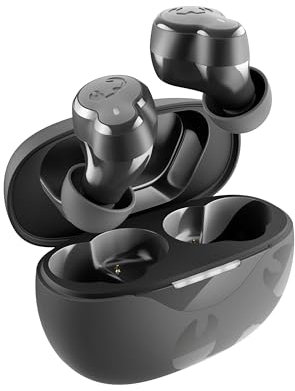 Fresh ´n Rebel Twins Breez, Auricolari Bluetooth In-Ear Senza Fili, Ultra Compatti, Comodi per le chiamate, Bluetooth 5.4, Controllo a pulsante cliccabile, 30 ore di riproduzione (Storm Grey)
