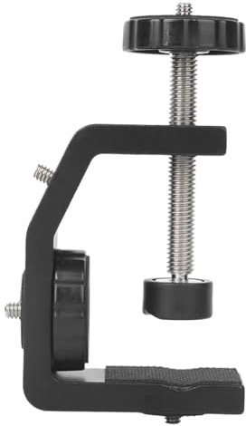 UBOHUZ C-Zwingen 2 Pcs Aluminium C Typ Schraube Montieren Clamp Desktop Kamera Montage Klemme Feste Halterung 1/4in Schraube Für Holzarbeiten