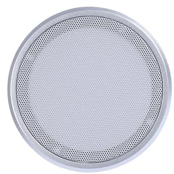 Gissroys 7,6 cm rund högtalare metallgaller nätskydd ABS plastram optimerad ljuddrift för hem biltillbehör kylargrill skydd