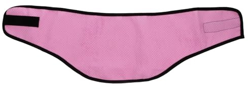 DIKACA Pet Cooling Towel for Dogs and Cats Summer Ice Scarf Breathable Cooling Neck Collar Bandana for Outdoor Walking Jogging and Rest Suitable for French Bulldogs and Thick-coated Pets