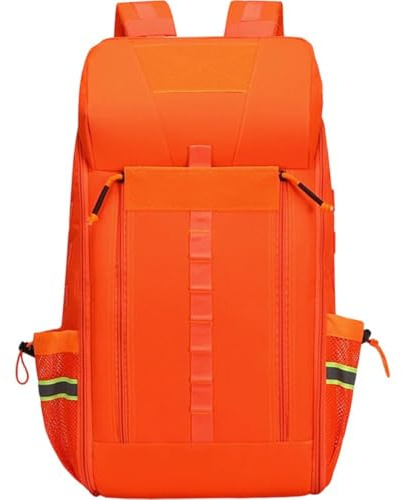 Baokuan Mochila De Primeros Auxilios Vacía, Bolsa De Emergencia, Mochila Médica, Equipo De Respuesta a Emergencias para Estudiantes De Enfermería, Terapeutas Y Médicos (Mochila).