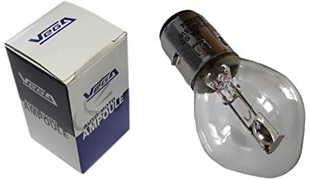Vega Light Bulb Maxi BA20D S2 35W/35W 12V, Silver