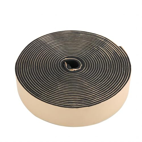 VIFERR Nastro Autoadesivo per Isolazione 30 Pollici Nastro Isolante Termico Anti Condensa per Condizionatori D'aria (40 mm X 3 mm X 9.14 m)