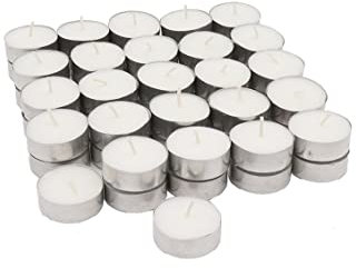 Velas de Té Tealights - Blancas - Sin Perfume (50Unidad)