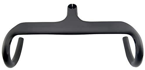 Alfa Pasca Racercykelstyre av kolfiber, 28,6 mm, integrerat racercykelstyre av kolfiber, 440 x 100 mm, integrerat racercykelstyre